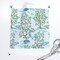 Blue Floral Citrus Tree Botanical Toile Fruit Grove Woodland Farm Lemon Orange Lime Small Scale Custom Removable Wallpaper by Spoonflower Peel & Stick Wallpaper 2FT Wide